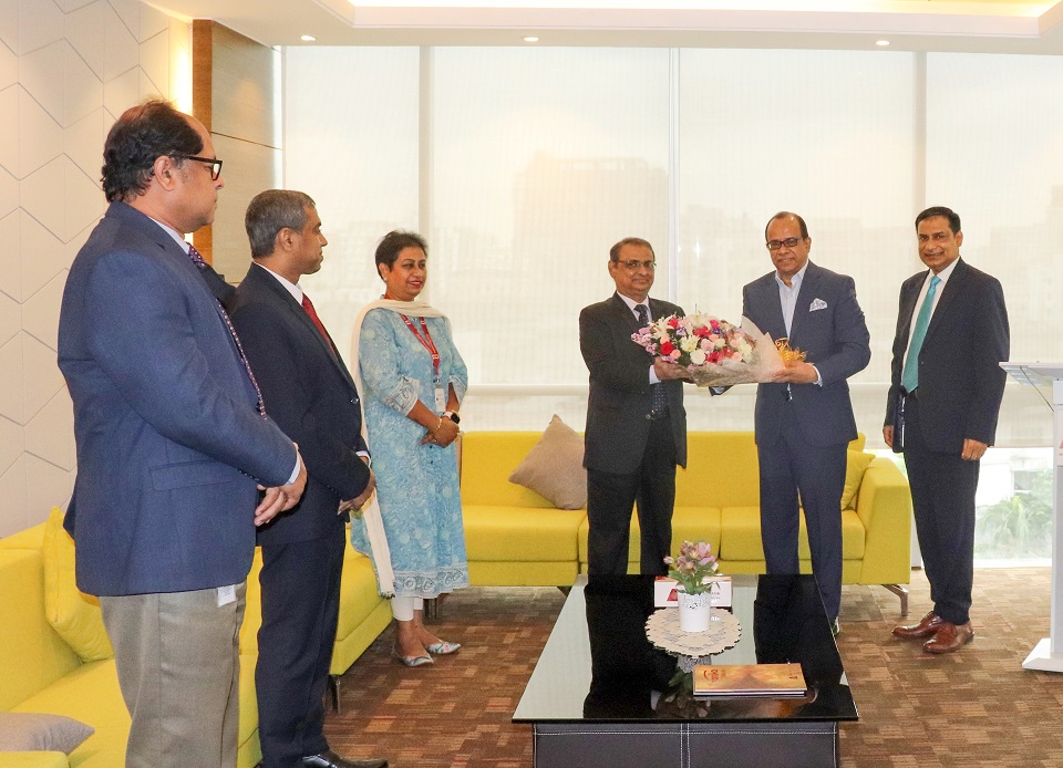 Head of BFIU visited head office of Shimanto Bank