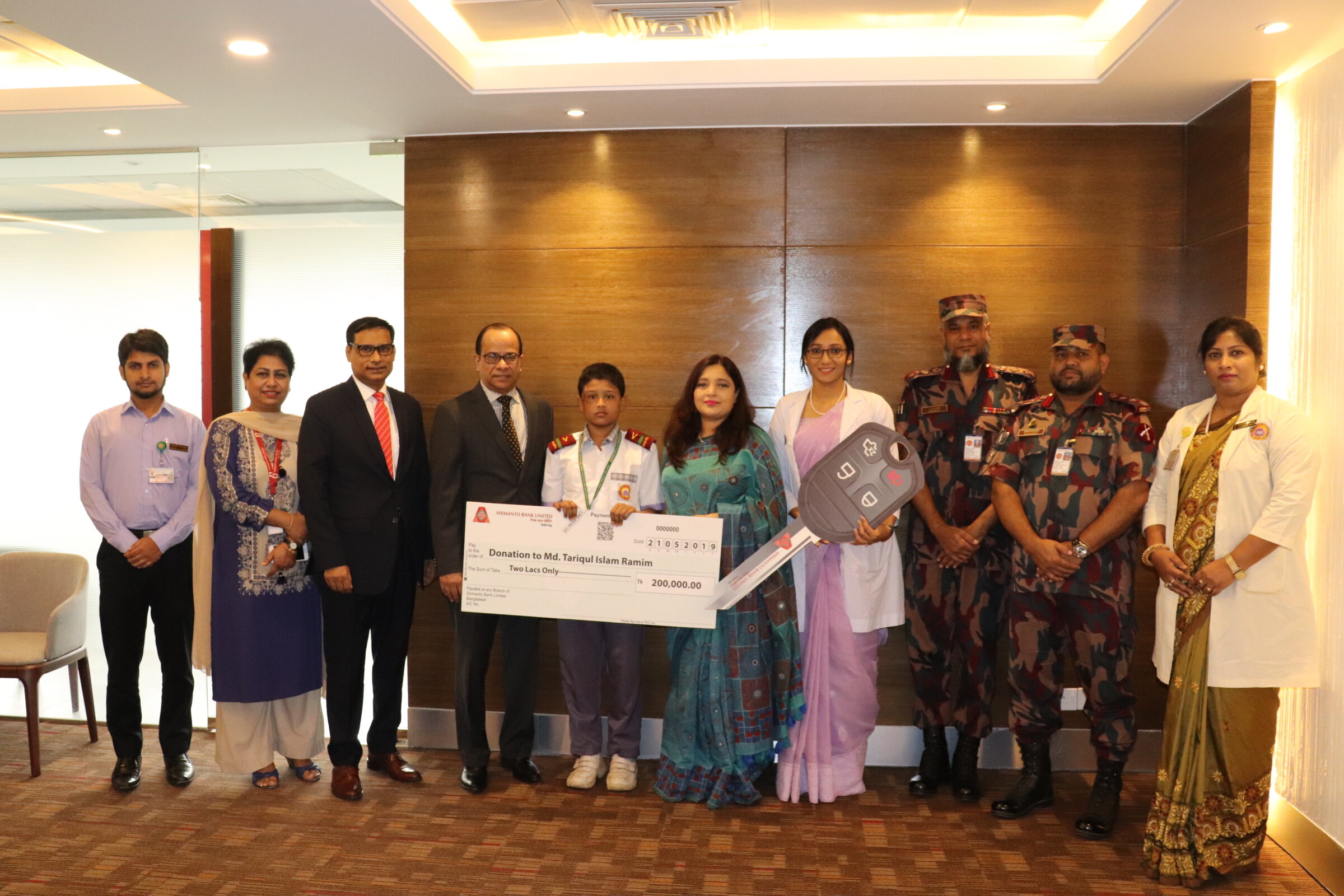 CSR Cheque handover Program
